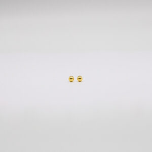 Brinco Ouro 18K Bola 3,5mm