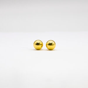 Brinco Ouro 18K Bola 10mm