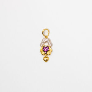 Pingente Ouro 18K Menina/Filha Bebê