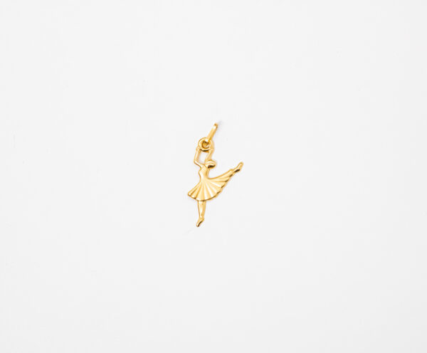 Pingente Ouro 18K Bailarina