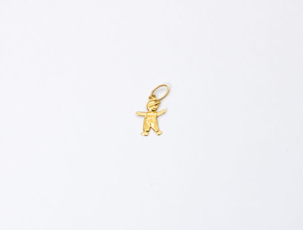 Pingente Ouro 18K Filho Polido