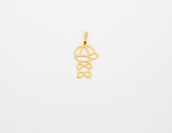 Pingente Ouro 18K Menino/Filho