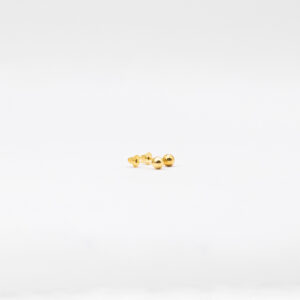 Brinco Ouro 18K Bola 3mm